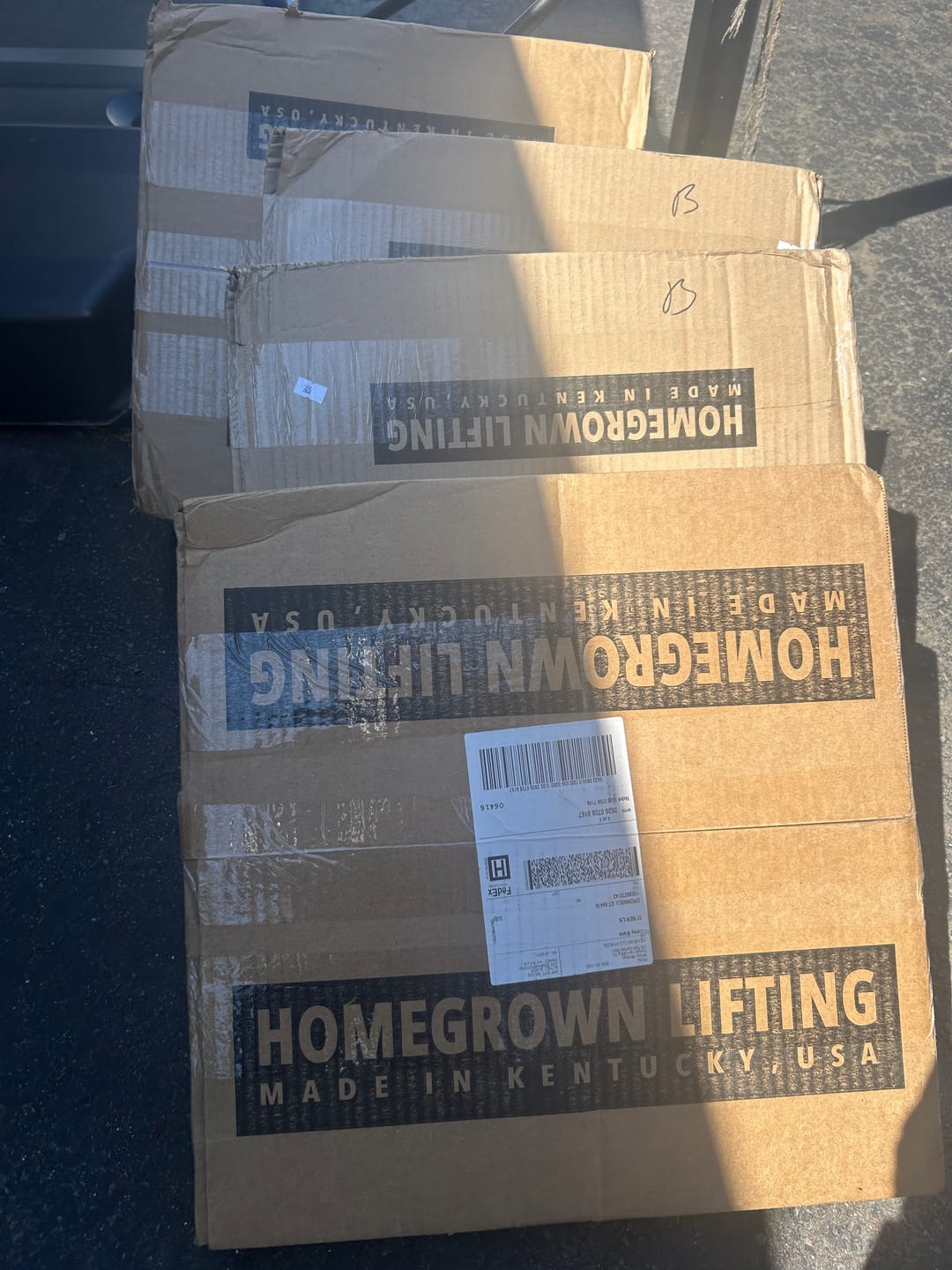 Customer photo review of URA-MAX BLACK Bumper Plate Sets