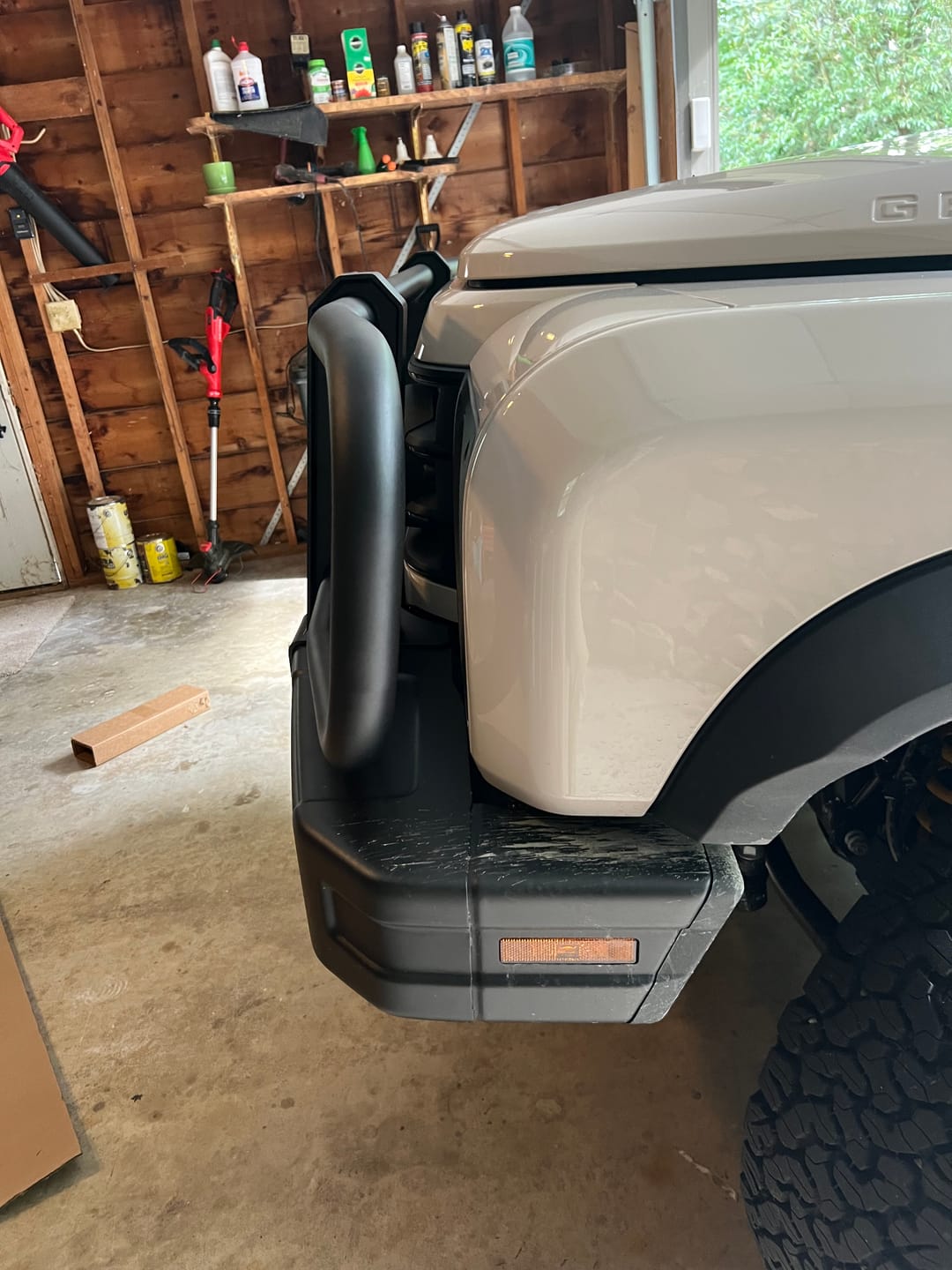 Customer photo review of Ineos Grenadier Bull Bar