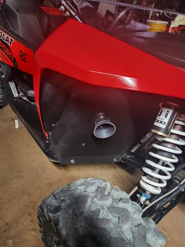 Customer photo review of RPM "Cooler" Air Vent Kit - Universal UTV Cab Cooling Kit