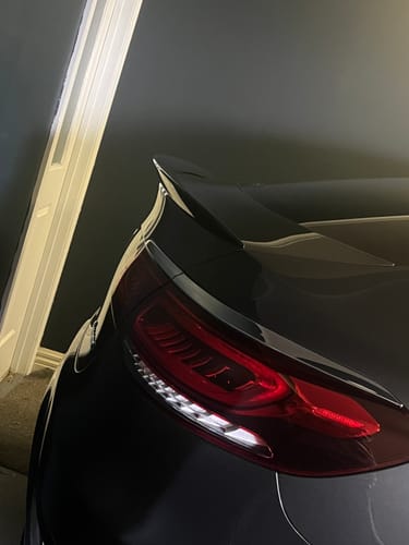 Customer photo review of ABS Glossy Black Rear Spoiler fit for Mercedes-Benz GLC-Class【C253 Coupe】【GLC200/220/250/300/350 & GLC43 GLC63 AMG】【GLC43 AMG Style】