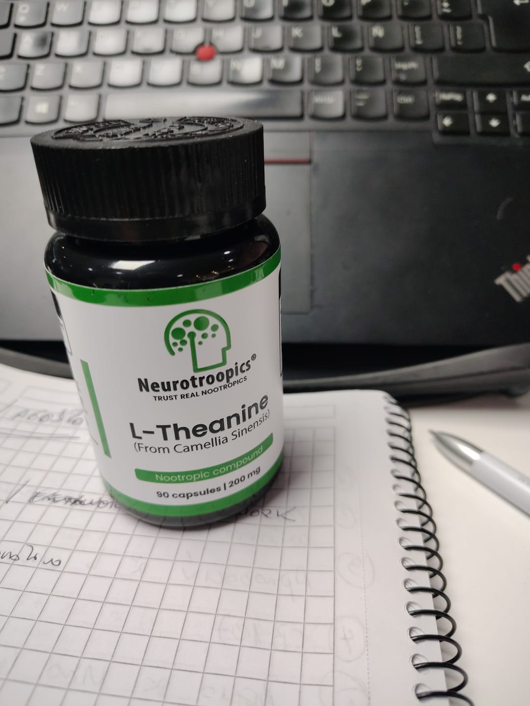 Customer photo review of L-theanine