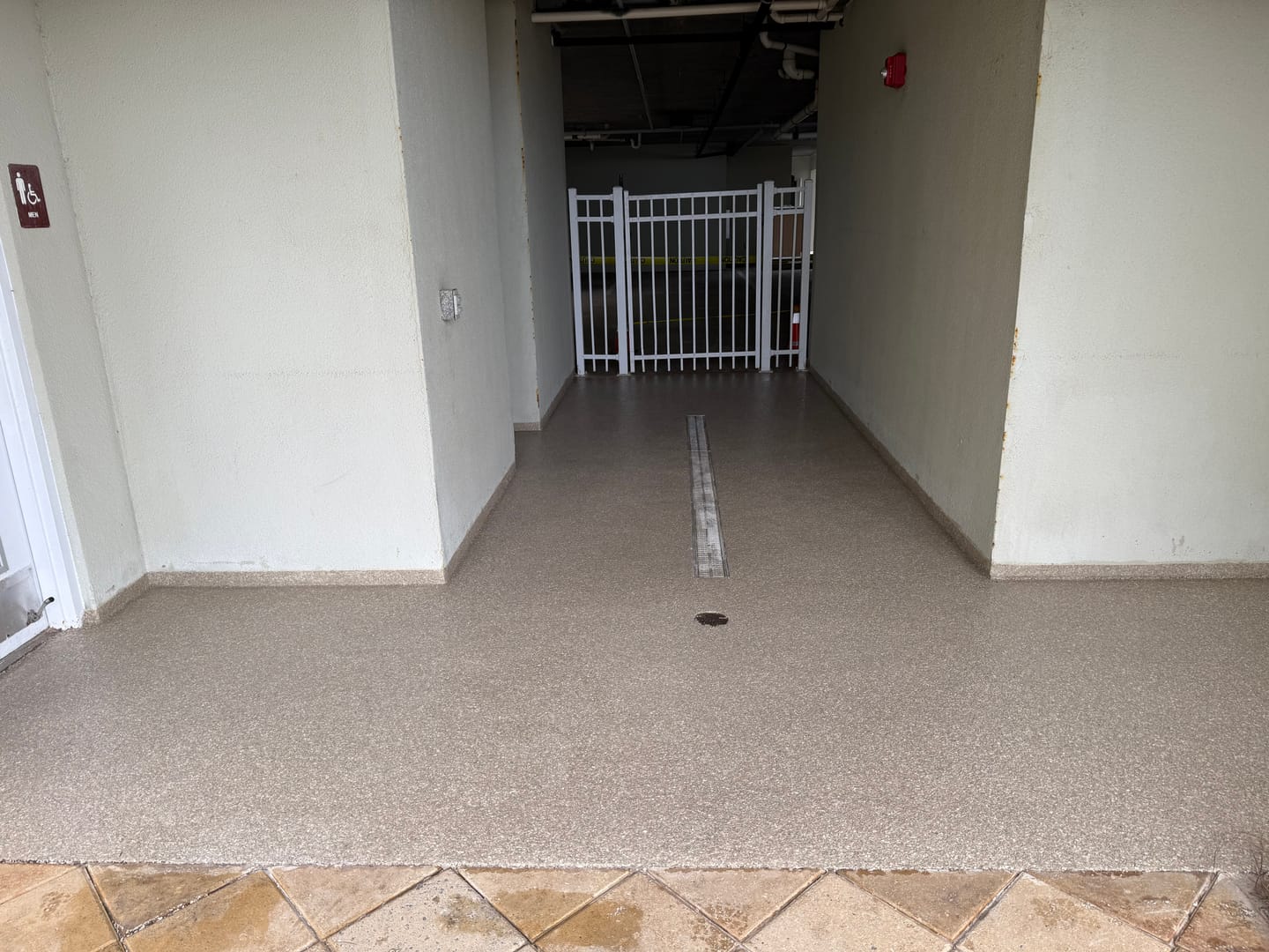 Customer photo review of Epoxy Floor Kit - Rockhard USA Clear 3 Gal. Kit