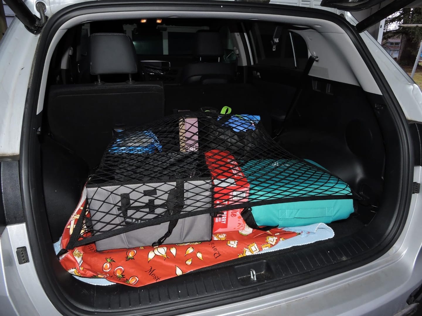 Customer photo review of Lockedown™ Elastic Cargo Net