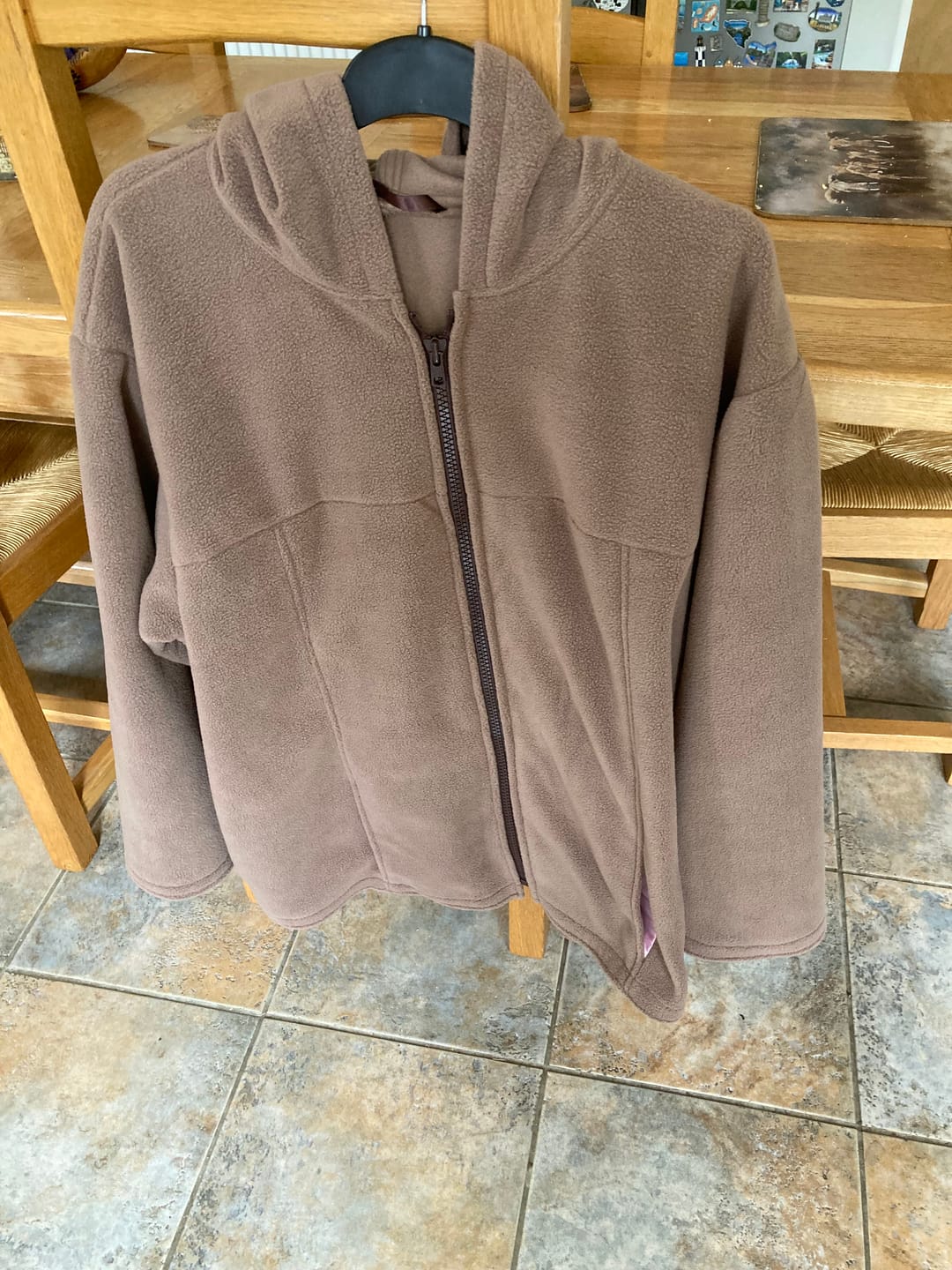 Customer photo review of Special Offer #2 - Plain Polar Fleece Fabric - 2 metre Pre-cut