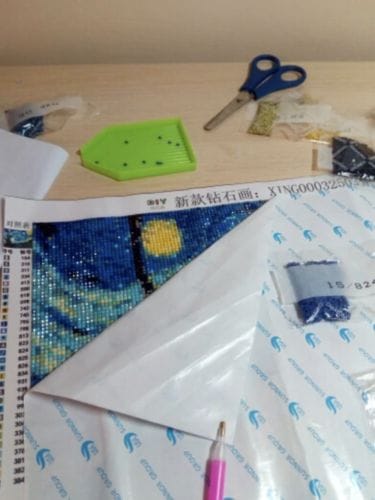 Customer photo review of Starry Night