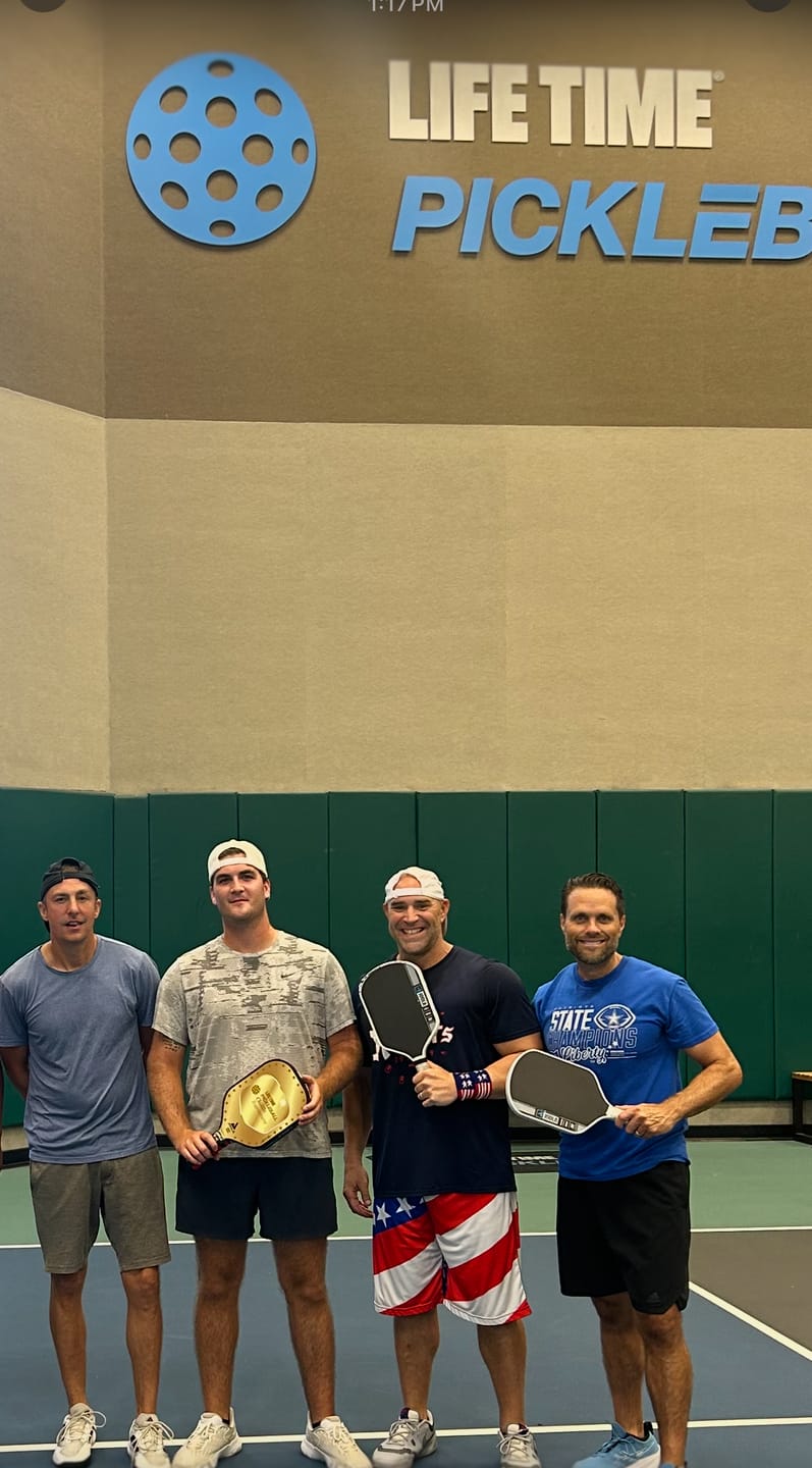Customer photo review of Professor P-Tac Pickleball Paddle Overgrips
