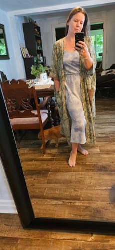 Customer photo review of Silk Flow Robe (11918)
