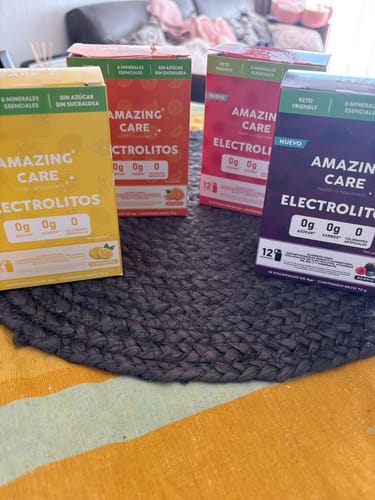 Customer photo review of Pack 4x Electrolitos Mix Sabores (48 sticks)