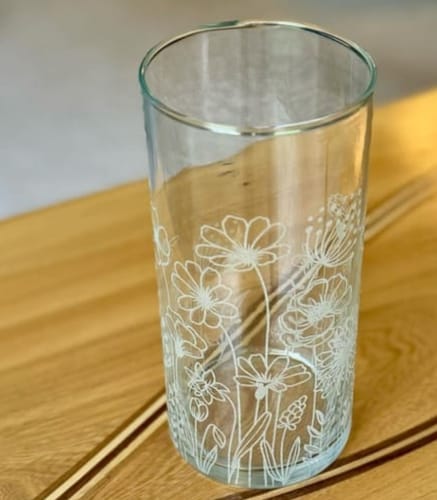 Customer photo review of Cloudray UV-10 10W Water-Cooled High-stability & High Efficiency UV Laser Engraver