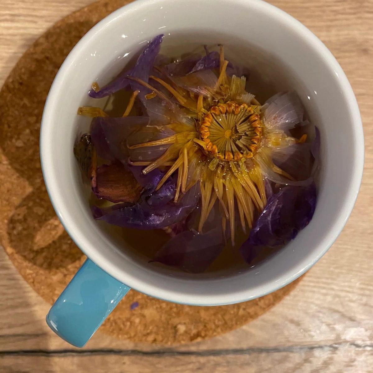 Customer photo review of Organic Blue Lotus Flower