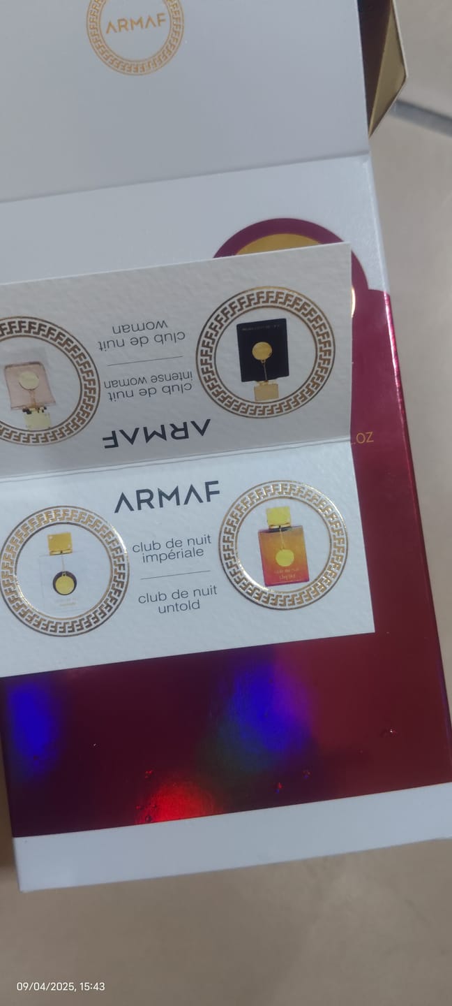 Customer photo review of Armaf Club de Nuit Untold EDP 105ml
