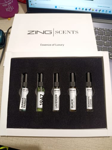 Customer photo review of Perfume Testers - Bundle of 5