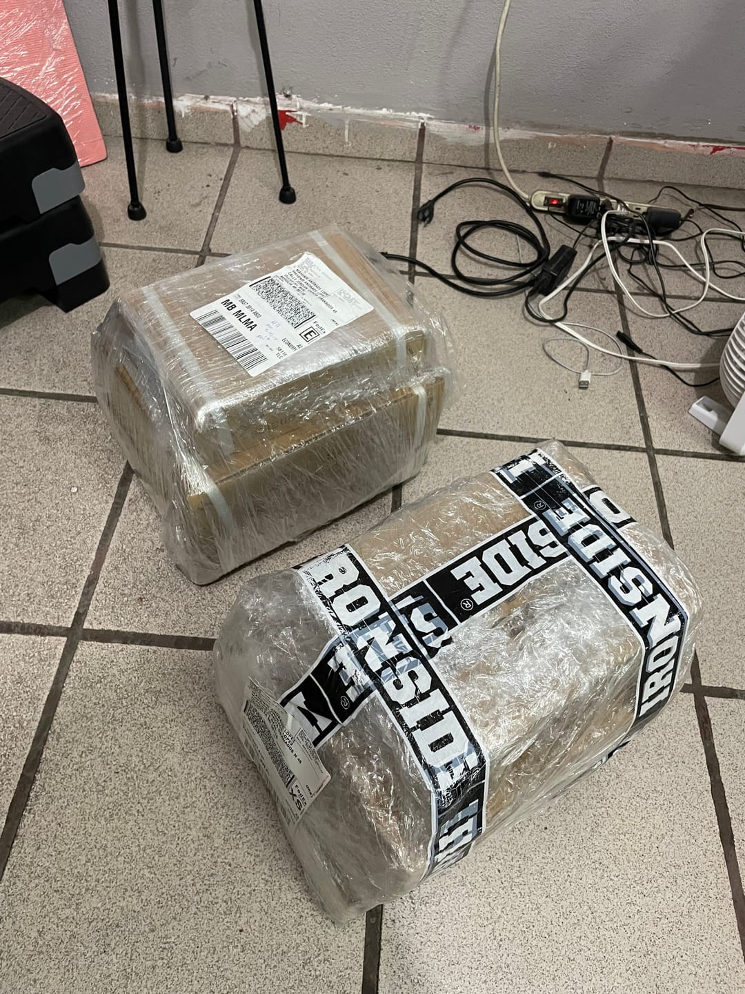 Customer photo review of Mancuerna Hexagonal (5 a 100 lb) IRONSIDE