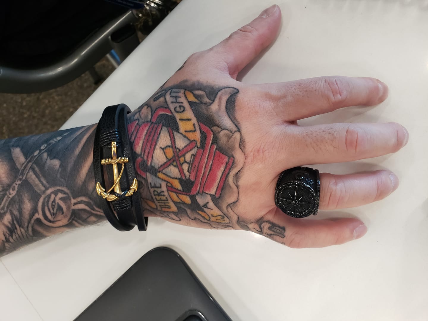 Customer photo review of THE CAPTAIN. - BLACK
