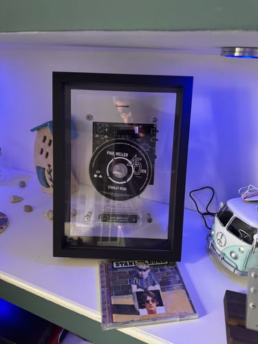 Customer photo review of M1 Music Frame CD Player With Bluetooth