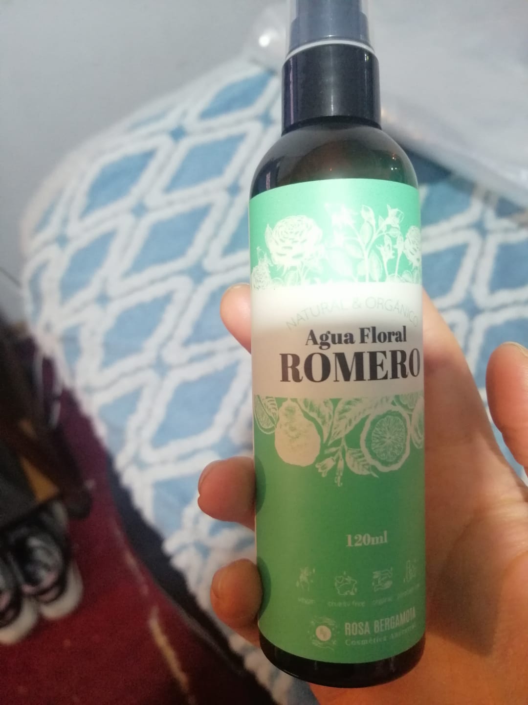Customer photo review of 2x1 Agua de Romero 120ml