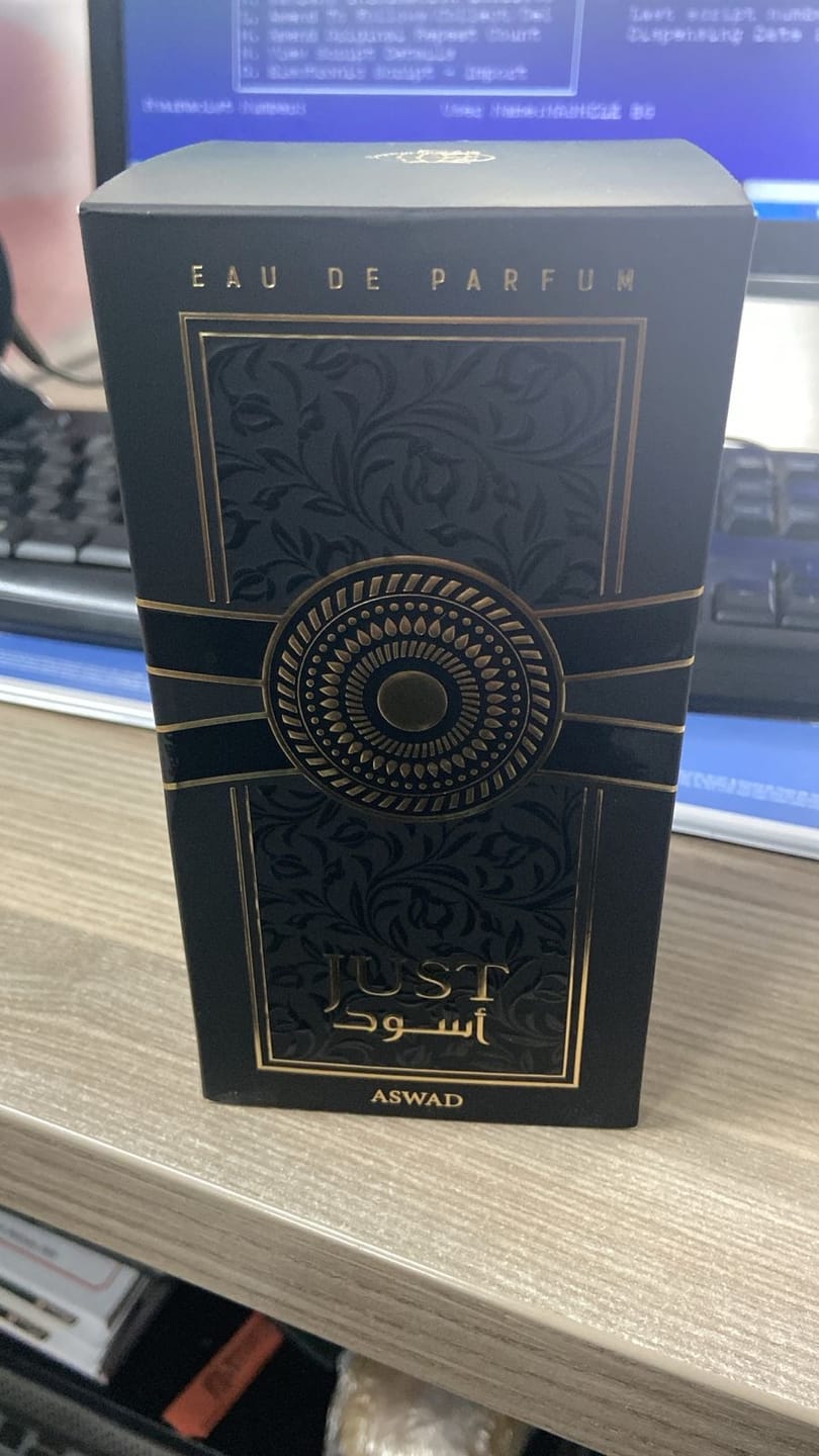 Customer photo review of Just Aswad EDP 100ml