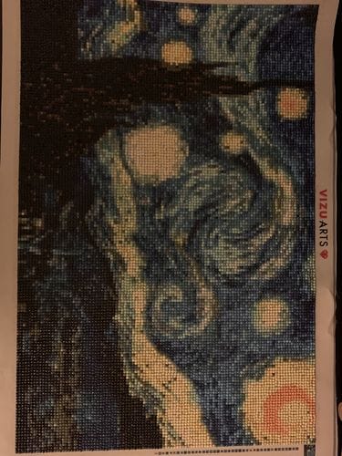 Customer photo review of Starry Night