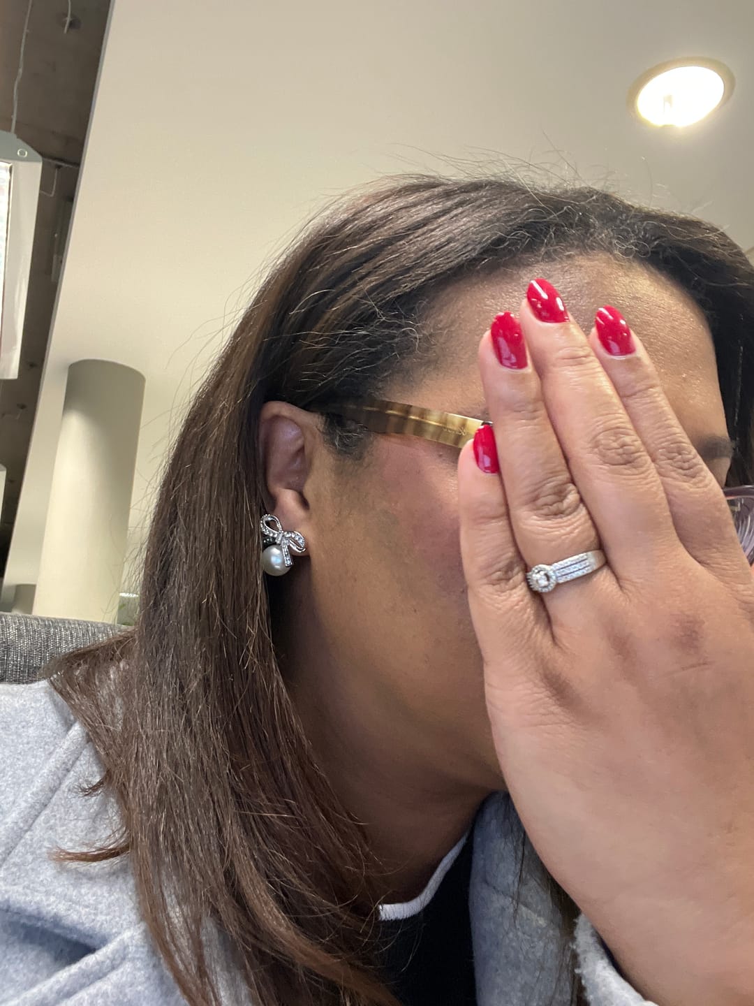 Customer photo review of Silver Bullet Lightning Titanium Straightner 25mm up 230 Degrees