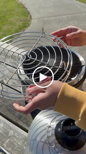 Customer video review of COBB Grill Air (Charcoal)