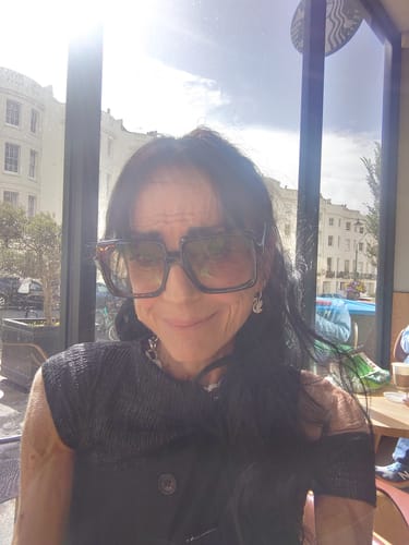 Customer photo review of Stranded Long Wand Wave Clip-in Ponytail - Colour #1 Black Magic