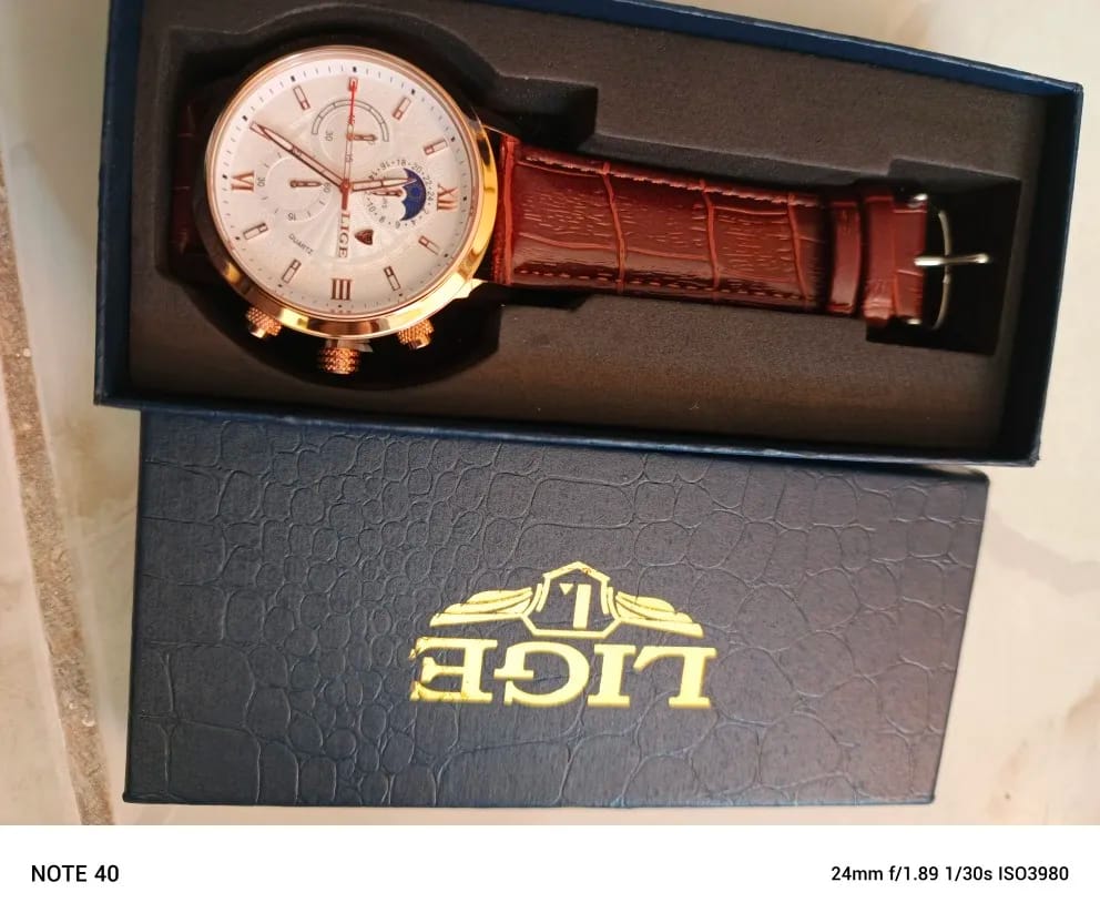 Customer photo review of LIGE® Classic Sports Watch