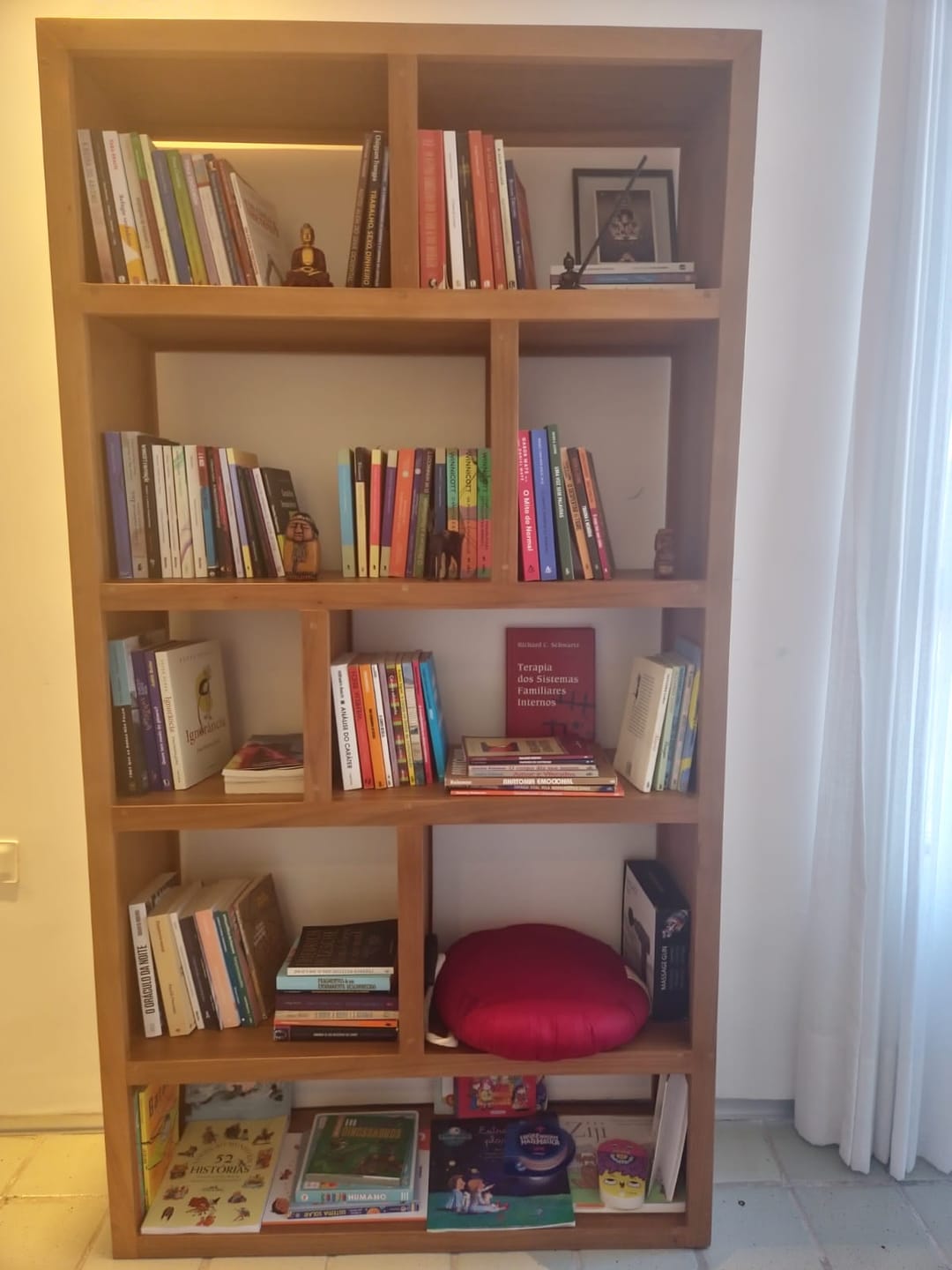 Customer photo review of Estante De Madeira Maciça Demolição Ceará