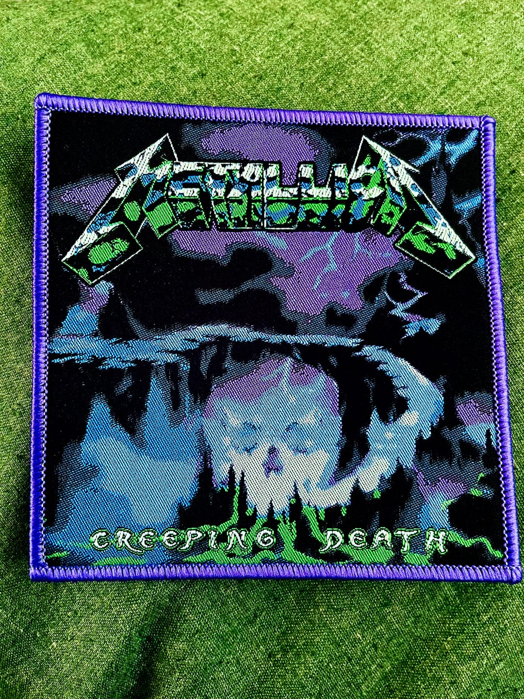 Customer photo review of Metallica - Creeping Death -  Square Patch