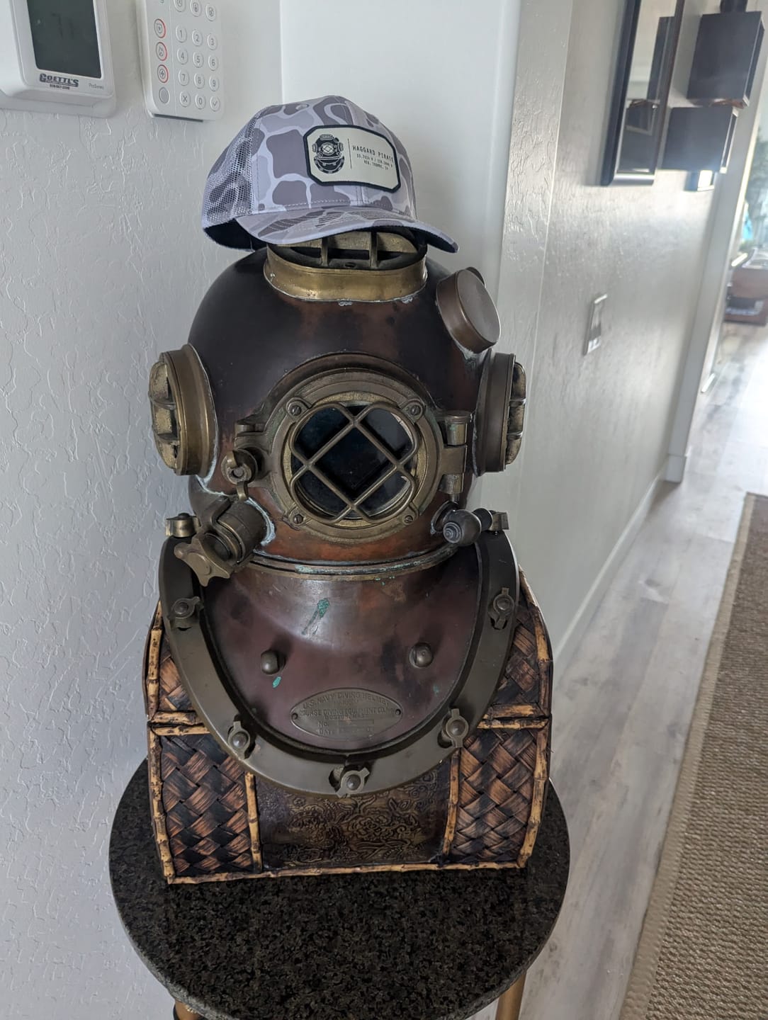 Customer photo review of Diver's Code Retro Trucker