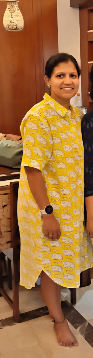 Customer photo review of Meow Short Shirt Dress