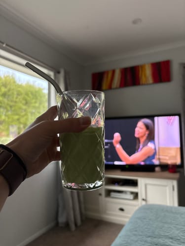 Customer photo review of Vanilla Matcha Latte (3 Pack)