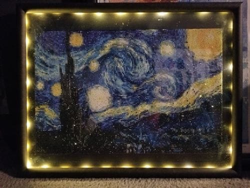 Customer photo review of Starry Night
