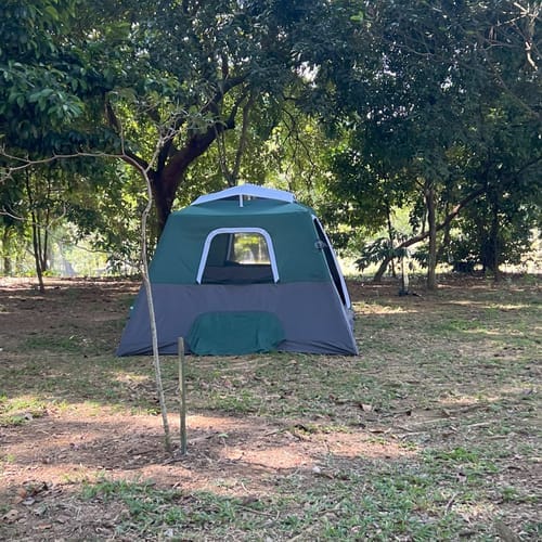 Customer photo review of [PRÉ-COMMANDE] 2-Step Cabin Tent – Très grande taille + Bâche de camping OFFERTE (jusqu’à 10 personnes, FR) — Expédition avant le 16 septembre