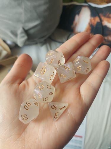 Customer photo review of Frosted Glitter Serie