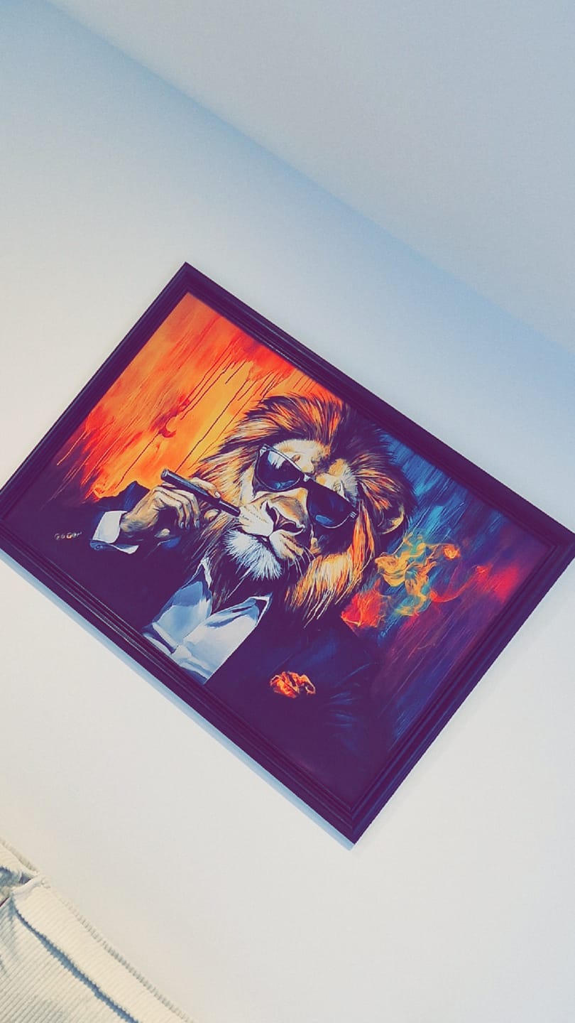 Customer photo review of Toile - Chic Lion