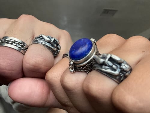 Customer photo review of Romantic Lovers Ring