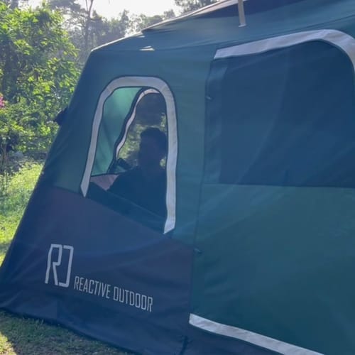 Customer photo review of [PRÉ-COMMANDE] 2-Step Cabin Tent – Très grande taille + Bâche de camping OFFERTE (jusqu’à 10 personnes, FR) — Expédition avant le 16 septembre
