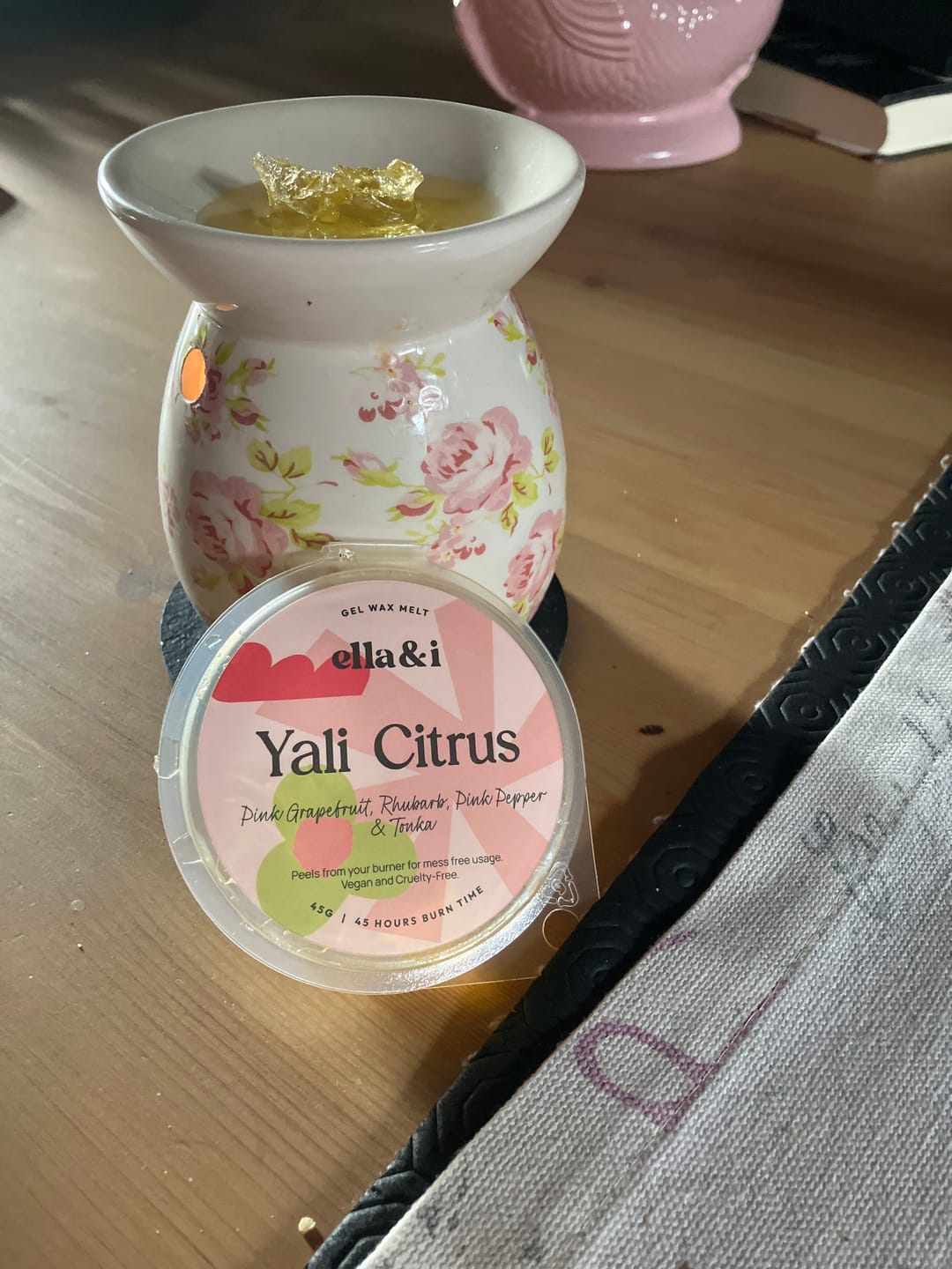 Customer photo review of Rhubarb & Rose Gel Melt