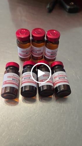 Customer video review of Bacteriostatic Water
