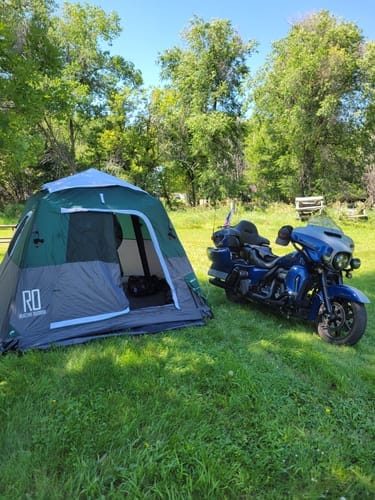 Customer photo review of [PRÉ-COMMANDE] 2-Step Cabin Tent – Très grande taille + Bâche de camping OFFERTE (jusqu’à 10 personnes, FR) — Expédition avant le 16 septembre