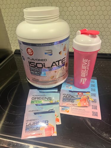 Customer photo review of Protein Isolate