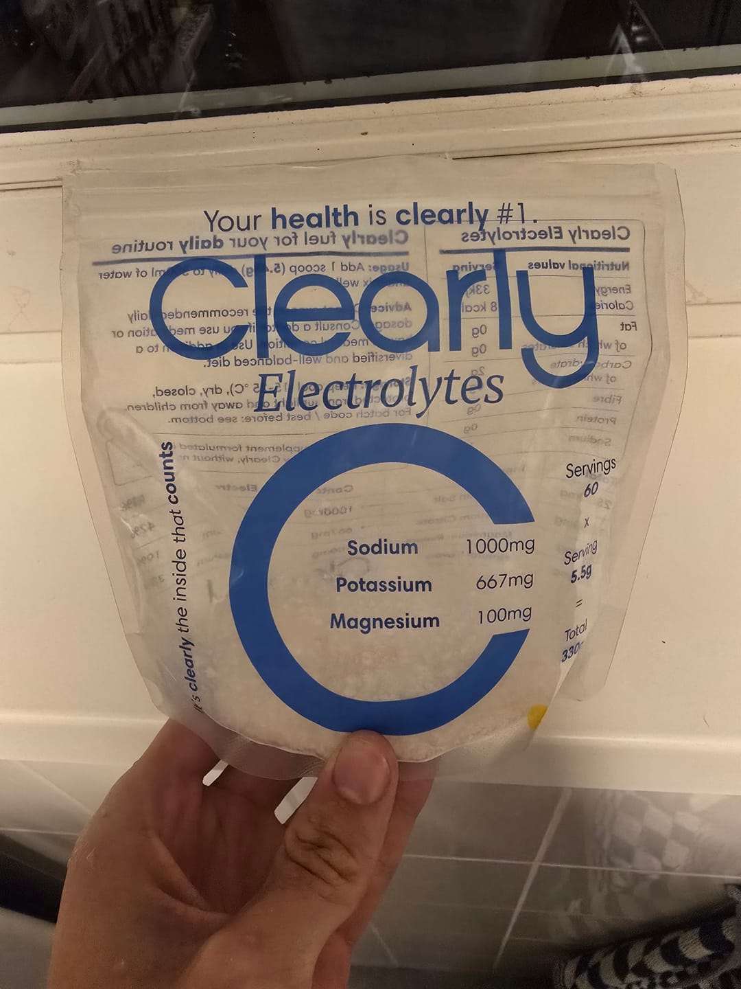 Customer photo review of Electrolytes
