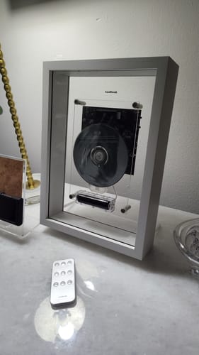 Customer photo review of M1 Music Frame CD Player With Bluetooth