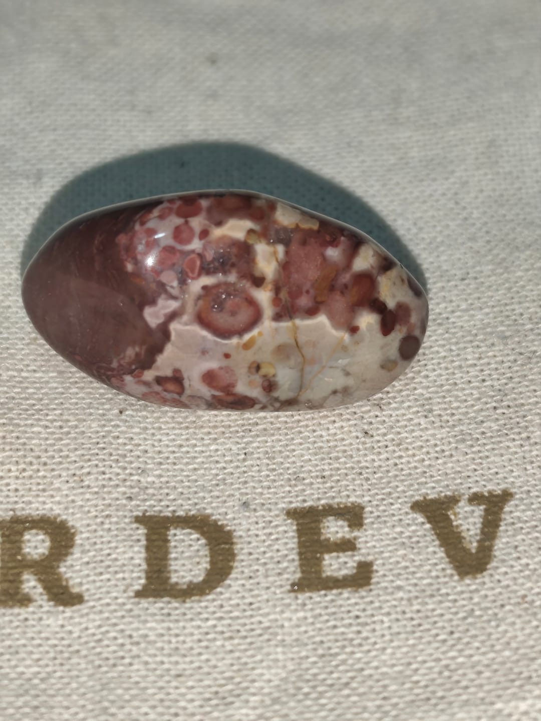 Customer photo review of Jaspe Chocolate | Rodado mini | Calma y protección