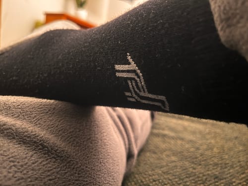 Customer photo review of Crew Socks