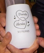 Customer photo review of Due cuori - Lanterna per coppia