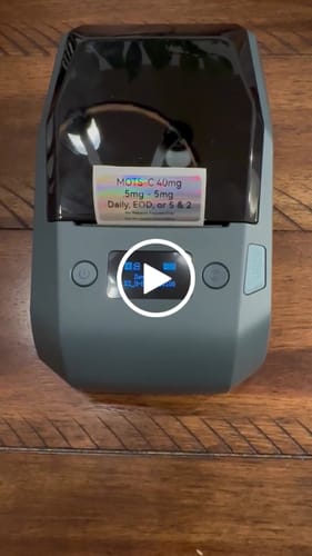 Customer video review of NIIMBOT M2 Thermal Transfer Label Maker, Smart Color Printing with Phones & PC for Office, Outdoor Equipment