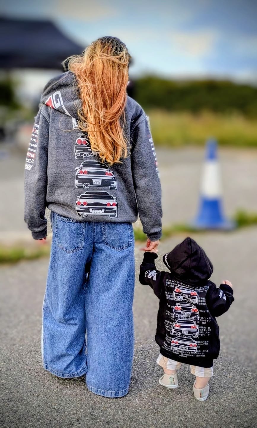 Customer photo review of Kids Nissan Skyline GTR Hoodie