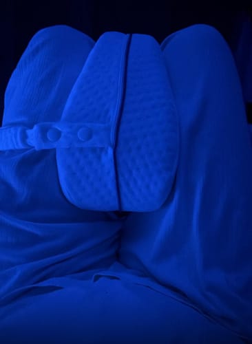 Customer photo review of Waschbarer Ersatzbezug - Cellsius Kniekissen