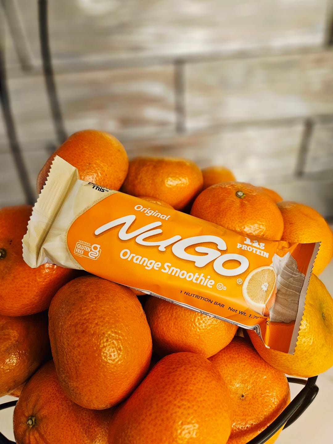 Customer photo review of Orange Smoothie